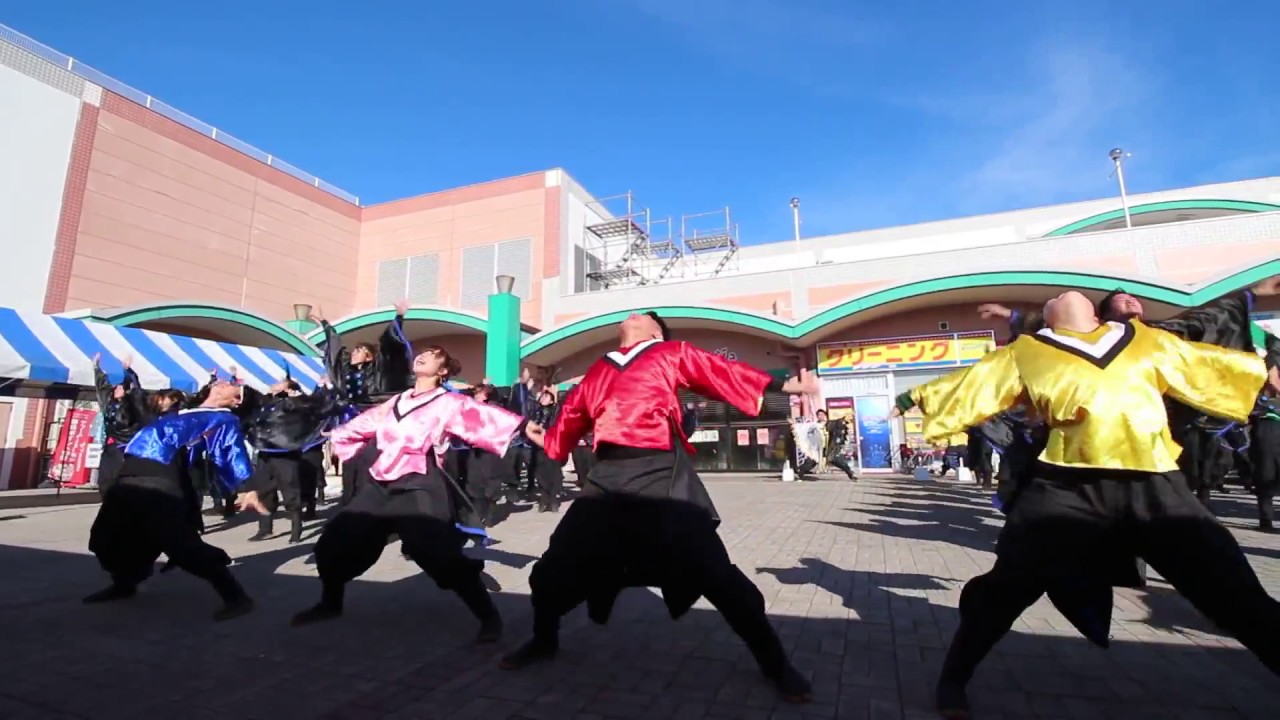 長崎県立大学リズム戦隊メロディアス さん　2017　さのよいファイヤカーニバル