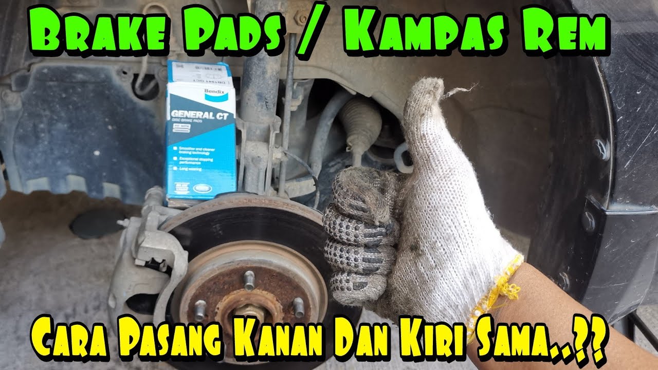 Cara Pasang Kampas Rem Depan Kiri Suzuki Ertiga