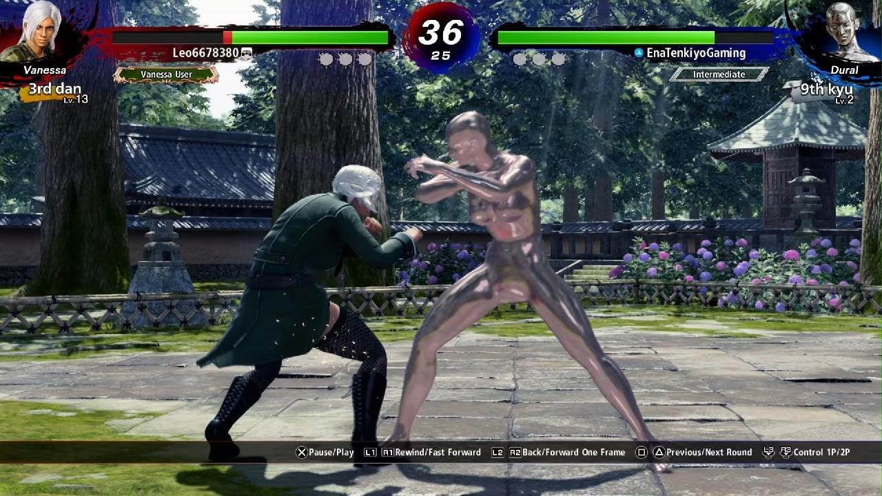 Virtua Fighter 5 R.E.V.O. World Stage Ranked Match Dural Vs. Vanessa