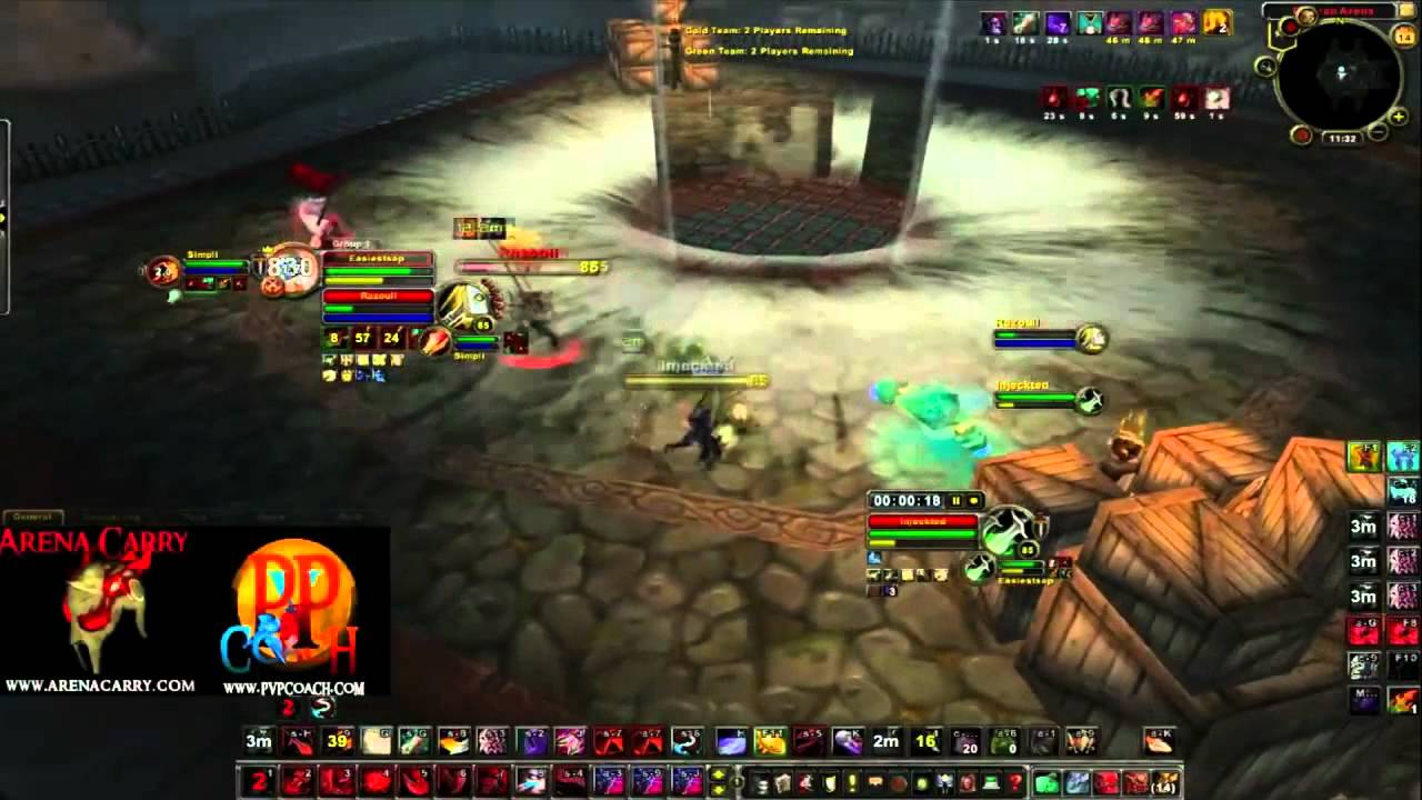 Rogue Mage 2v2 Skill Clips
