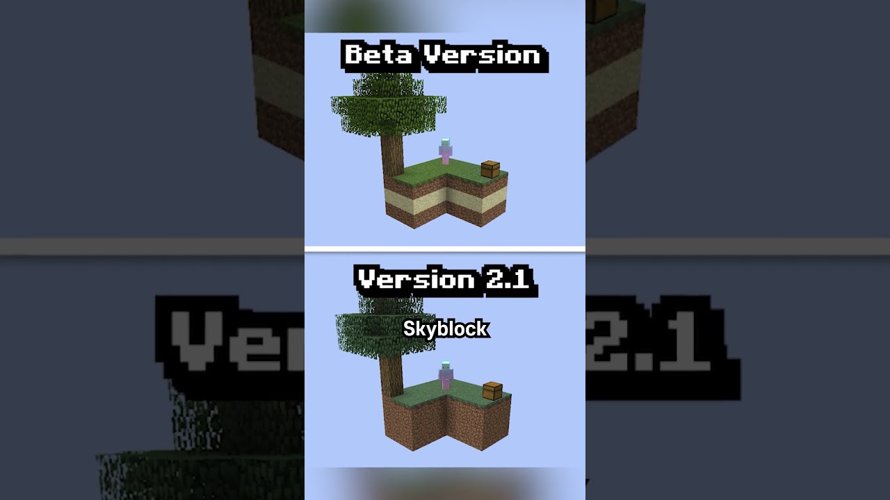the skyblock original map (cred: @EiderMC)