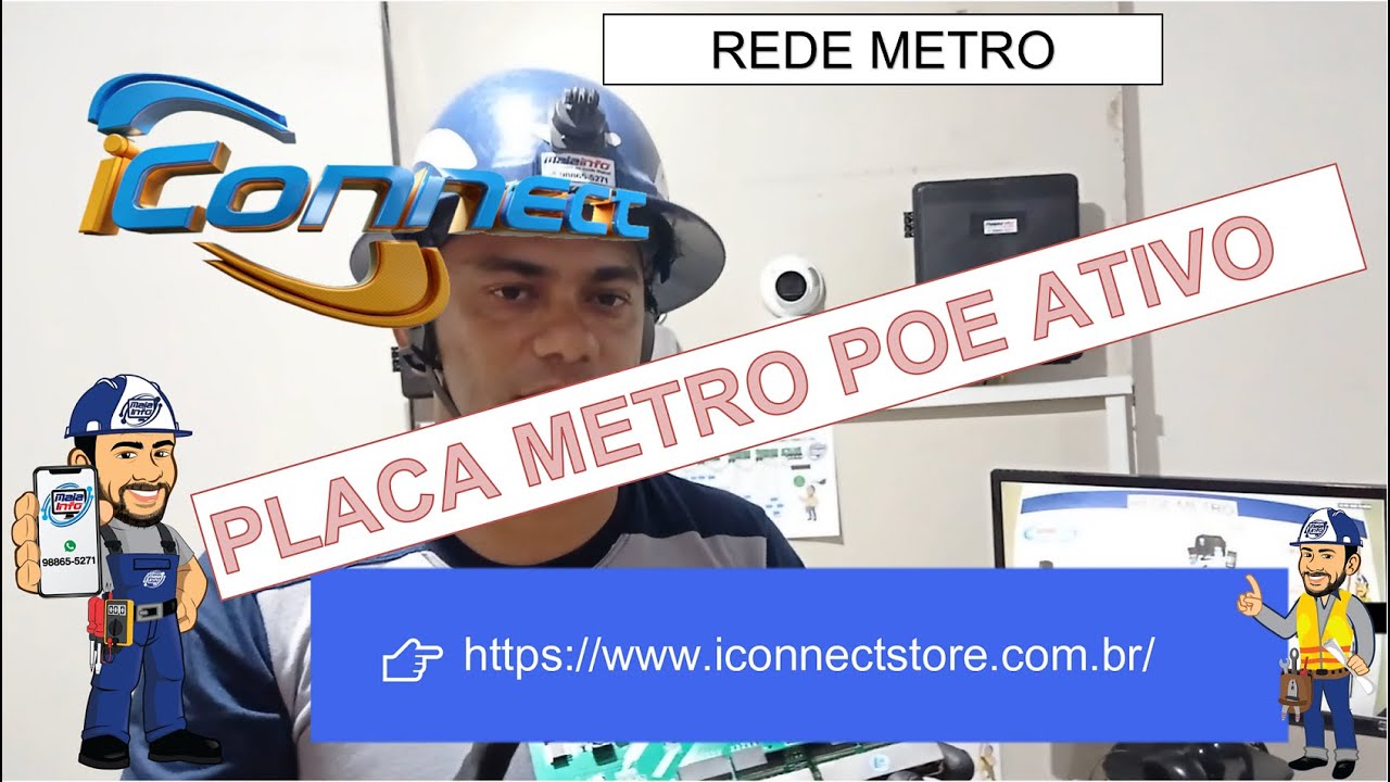✅Placa Metro com POE ATIVO