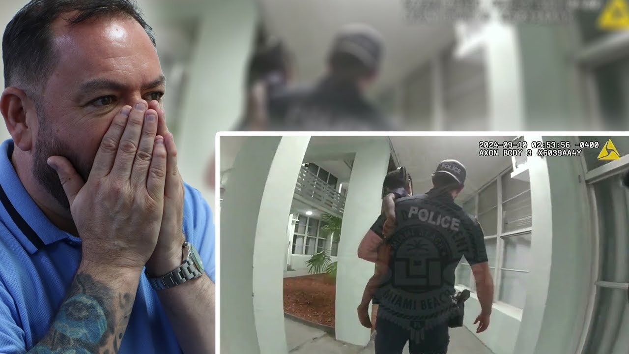 BRITS React to Miami Beach Police find baby wandering along while parents at strip club.