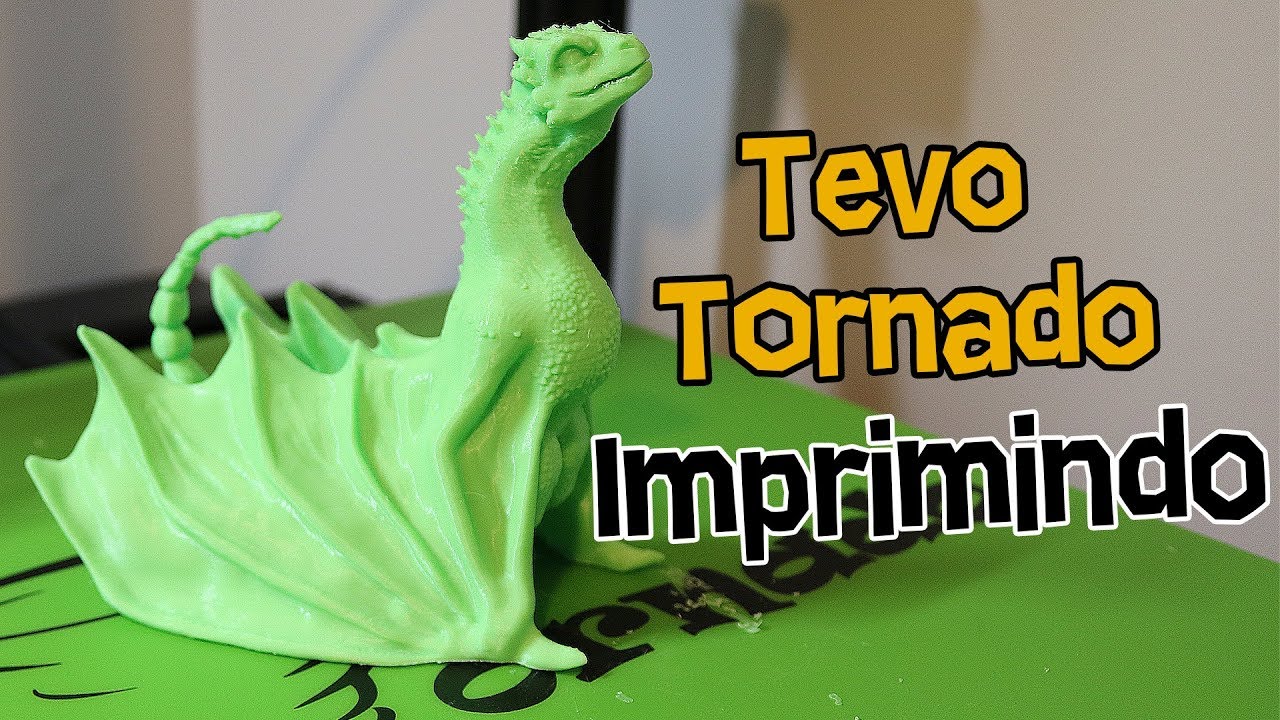 Tevo Tornado Imprimindo a primeira vez