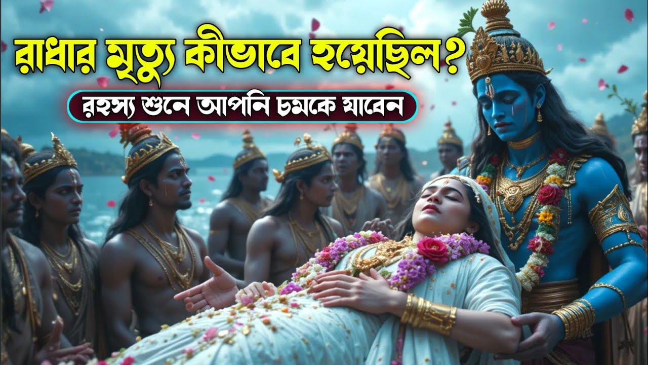 কৃষ্ণের রাধার মৃত্যু কীভাবে হয়েছিল? এর পেছনে লুকিয়ে থাকা রহস্যটি আসলে কী।।Radha KrishnabStory।।