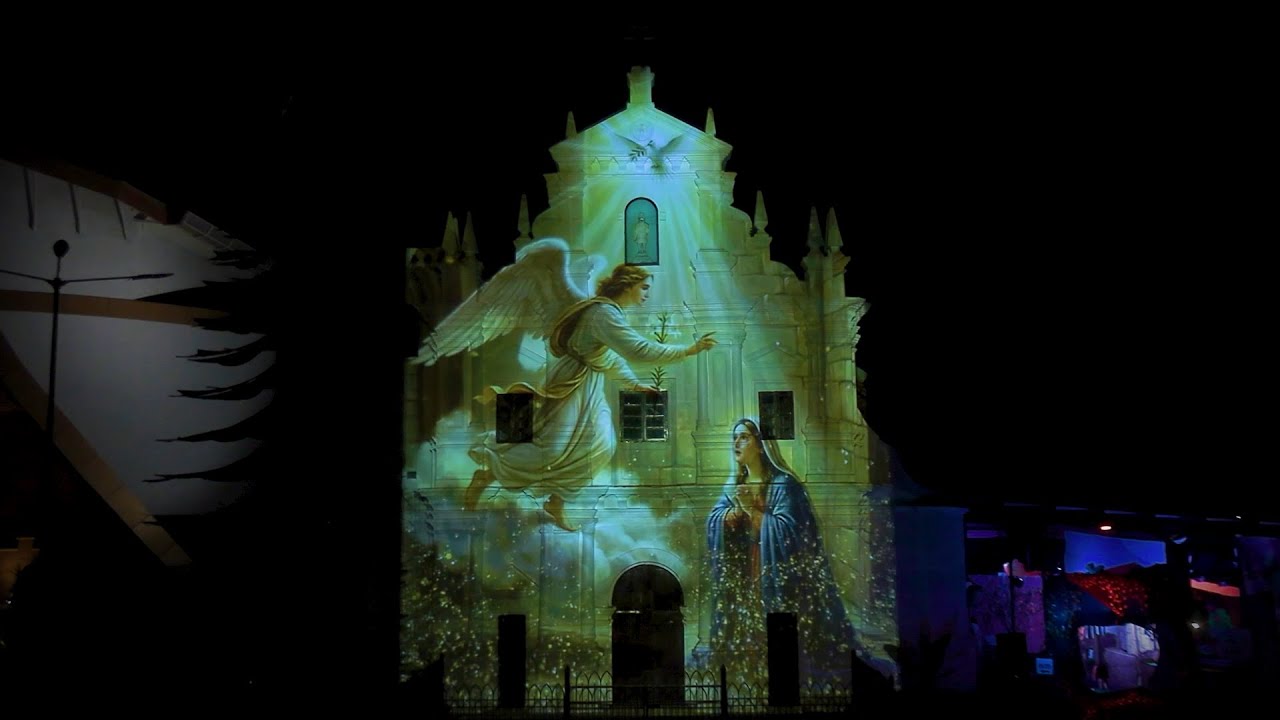 3D Projection on Jesus Maria Jose Church Nuvem Goa