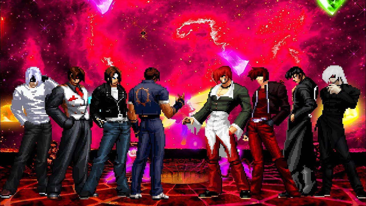 [KOF Mugen] Kyo Kusanagi Team vs. Iori Yagami Team