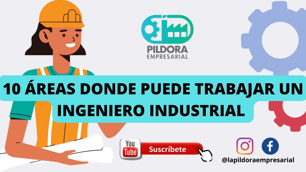 10 Áreas Donde Puede Trabajar un Ingeniero Industrial #ingenieriaindustrial