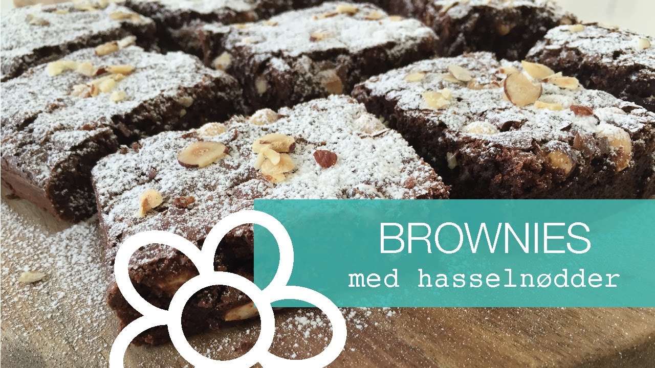 BROWNIE - med hasselnødder | Annemette Voss