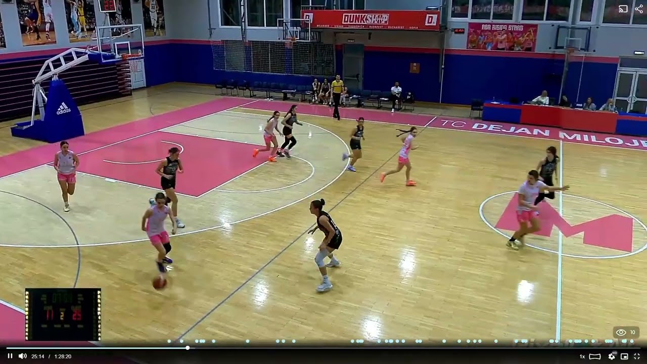 22.2.26.  LEA (18/11/16/2/1 INDEKS 38)  ЖКК Мега Баскет    37  :  96    КЖК Партизан 1953    DOLOVAC