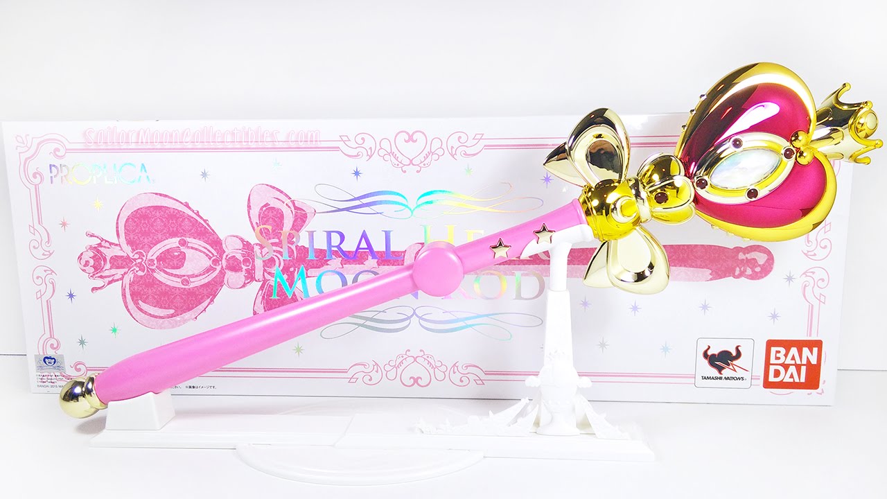Sailor Moon Spiral Heart Moon Rod PROPLICA Review Comparison 2015