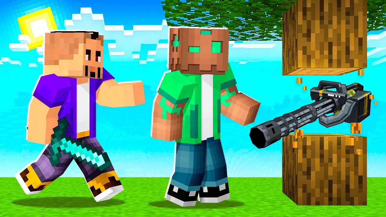 Cazador Vs Corredor, Pero TODOS los DROPS son ALEATORIOS!