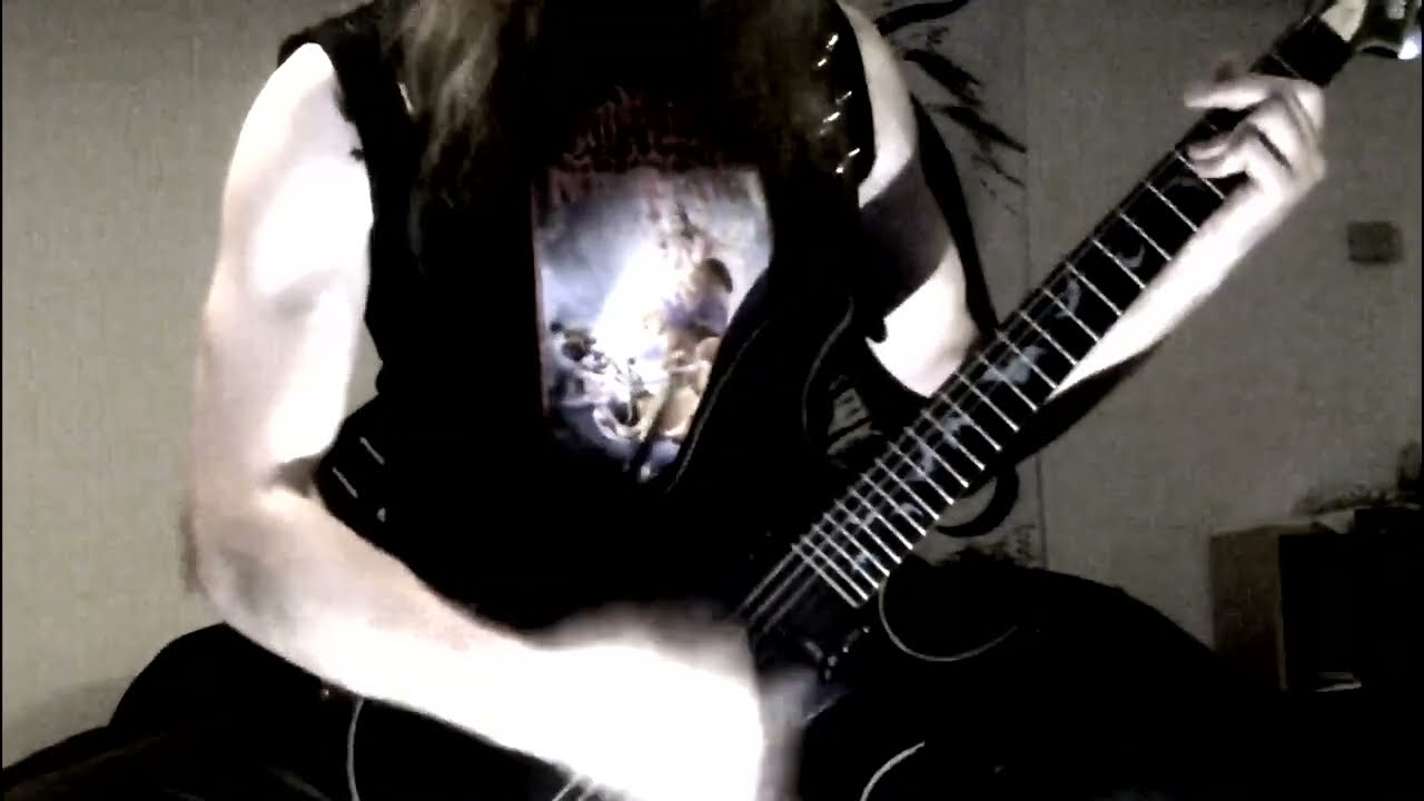 Impaled Nazarene - The Horny And The Horned (Guitar Cover)