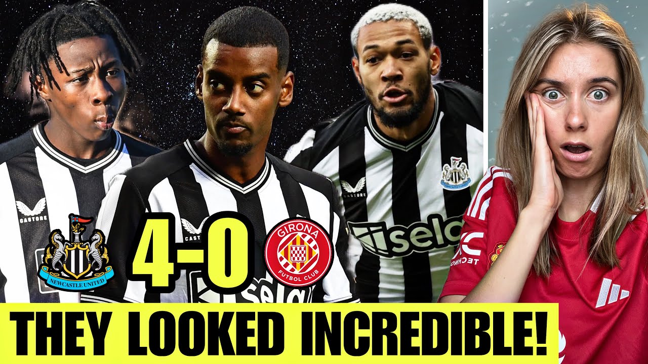 Joelinton Is A Monster! Isak & Sanusi WOW! Newcastle United 4-0 Girona Reaction