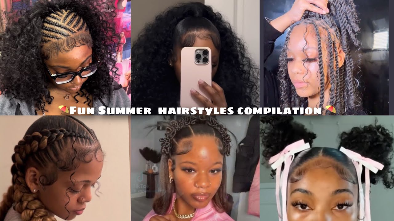 Cute Hairstyles Compilation For Summer 💕