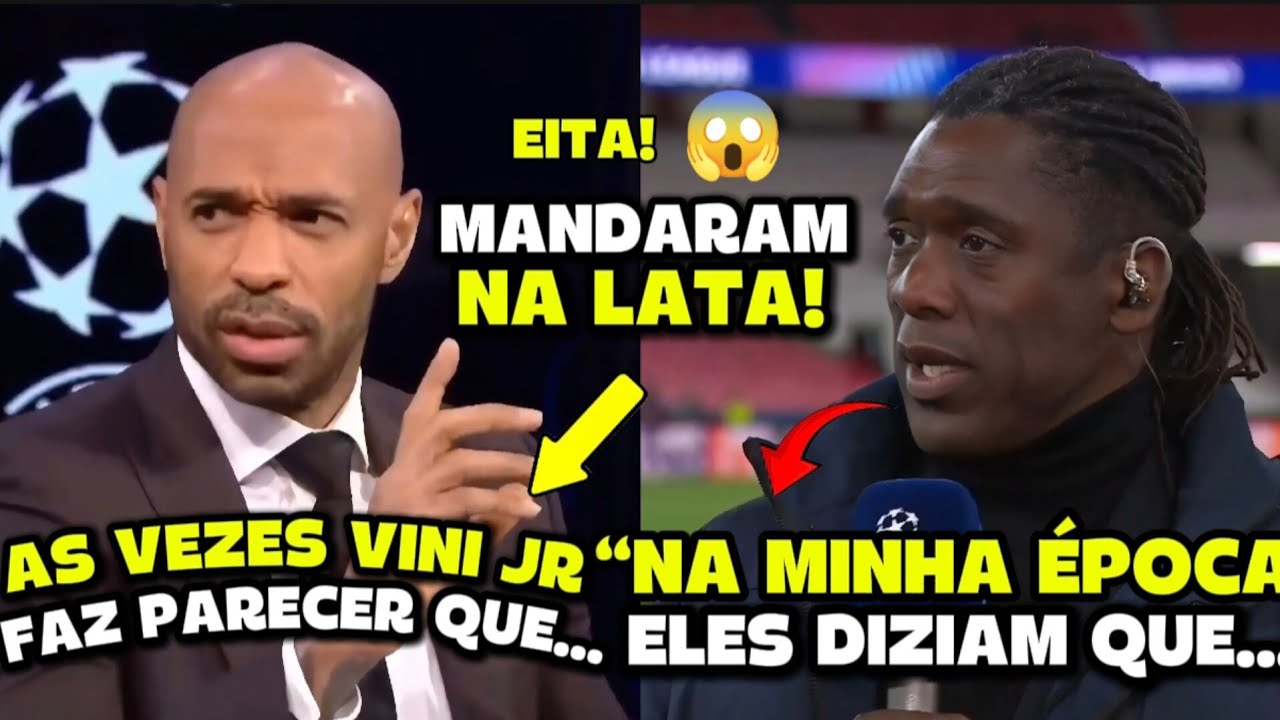 🚨EITA! OLHA O QUE THIERRY HENRY E SEEDORF FALARAM DO CASO VINI JR!