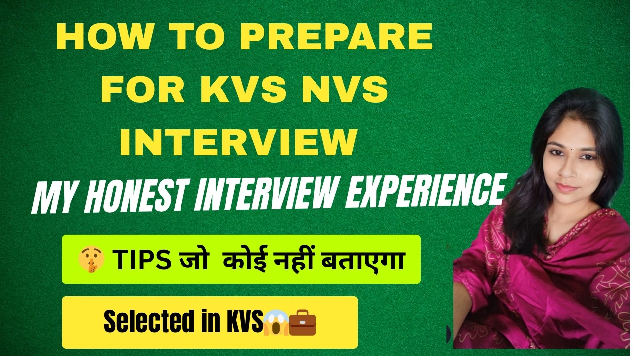 KVS & NVS TGT/PGT  Interview Preparation 2026 | How to Prepare, Important Topics & Winning Strategy