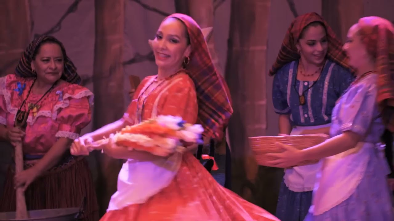 Tercera Llamada, capítulo 1 : “Panchimalco, flores y palmas”, del Ballet Folklórico Nacional