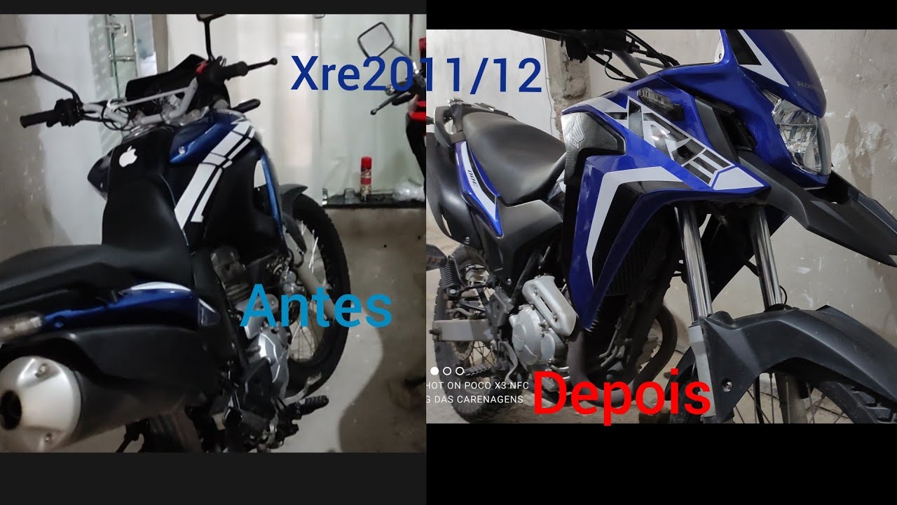 XRE300 2012 COMO COLOCOU O KIT XRE2023