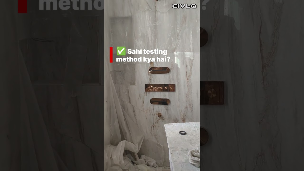 Concealed Bathroom Plumbing Mistakes | Engineers Must Know This 