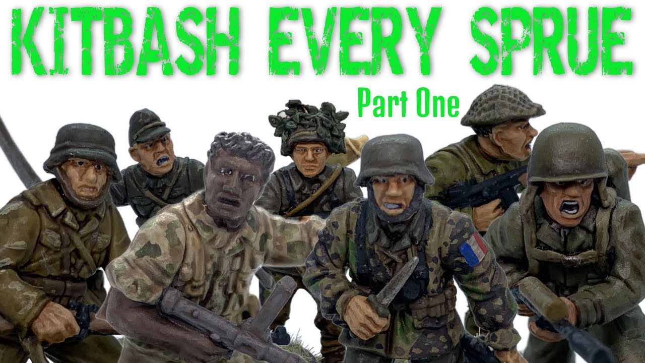 Can we kitbash EVERY Bolt Action Sprue? PART ONE