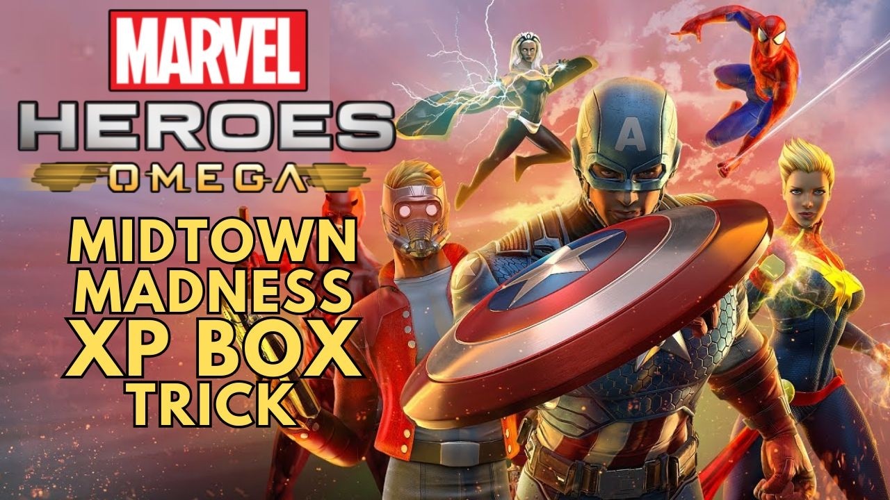 Использование ящика опыта в Marvel Heroes Midtown Madness