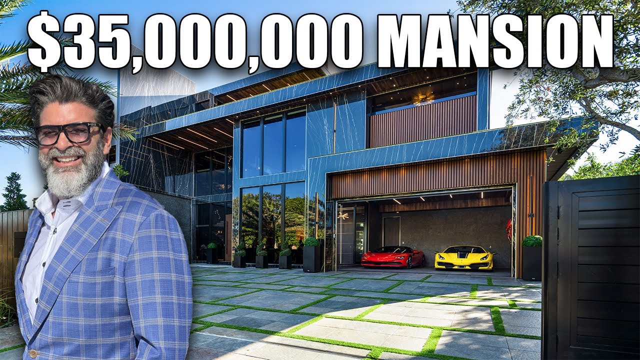 Full detailed look inside a beautiful $35,000,000 modern Fort Lauderdale MANSION