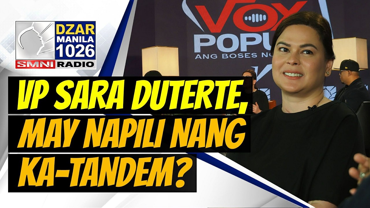 EXCLUSIVE: VP Sara Duterte sa Vox Populi kasama sina Banat By at Boss Dada