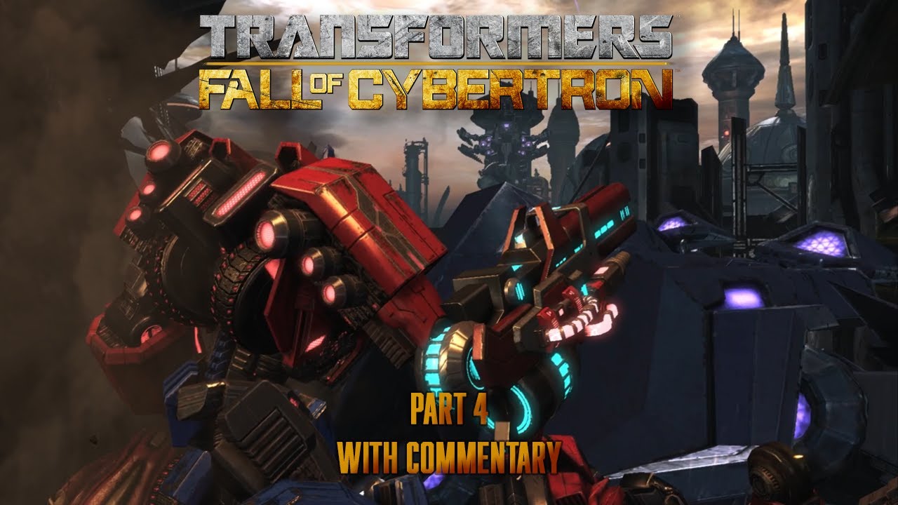 Transformers Fall of Cybertron Part 4 W Commentary: Metroplex Heeds The Call, heroic Autobot soldier