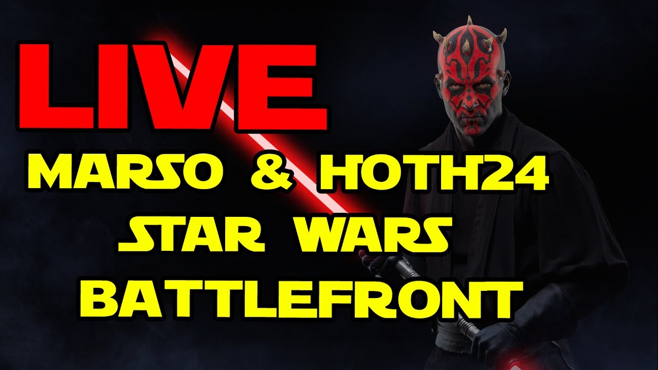 Marso i Hoth24 grają w Star Wars Battlefront #1