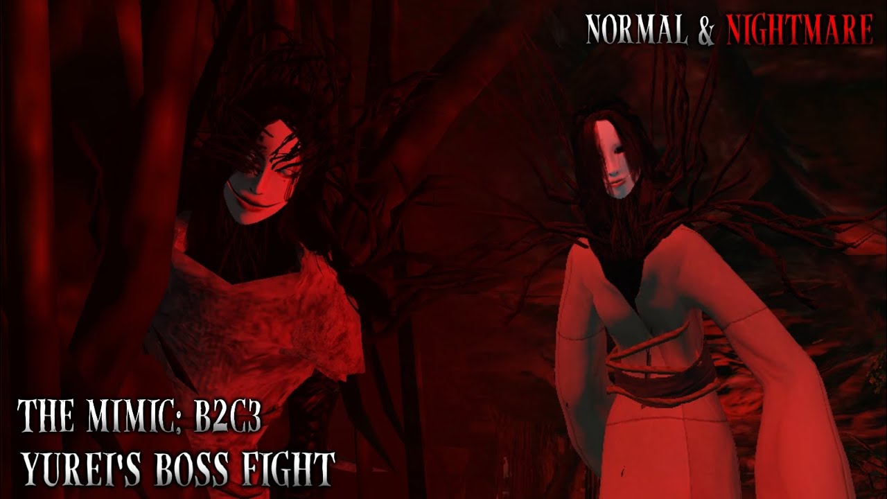 The Mimic Book 2 Chapter 3: Yurei's Boss Fight [NORMAL & NIGHTMARE MODE] Mobile - SOLO