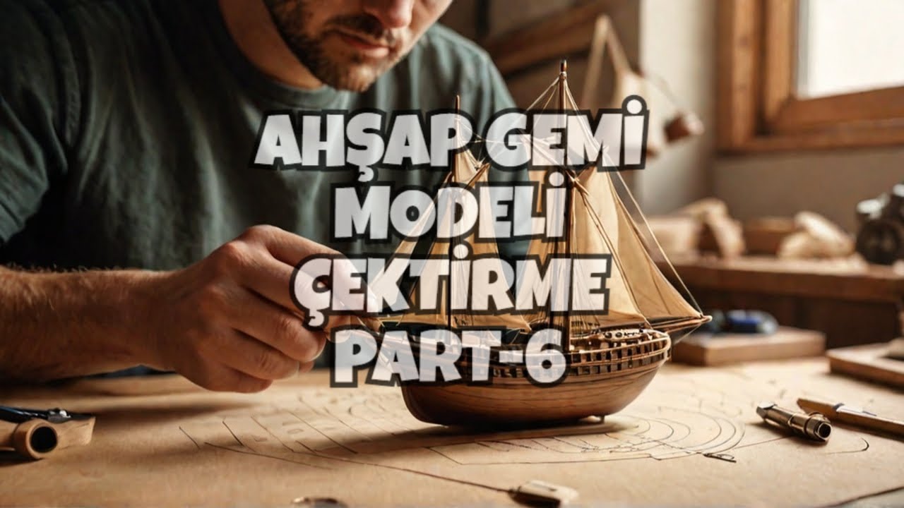 Ahşap Gemi Modeli Macunlama İşlemi Nasıl Yapılır?