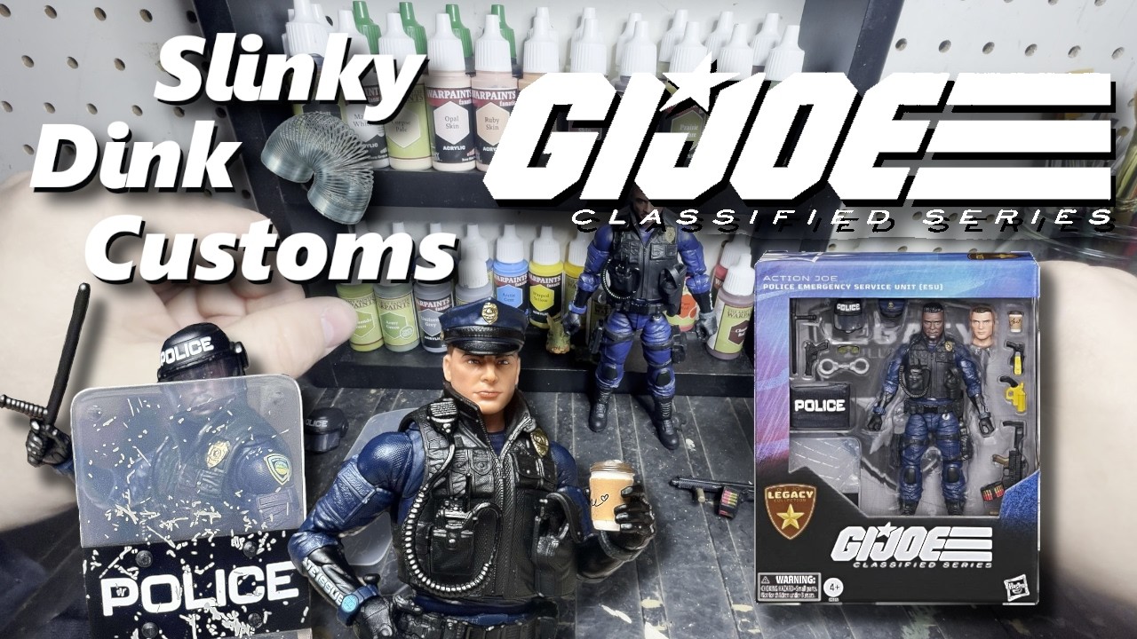 G.I. Joe Classified Series: Police Emergency Service Unit (ESU) Review 
