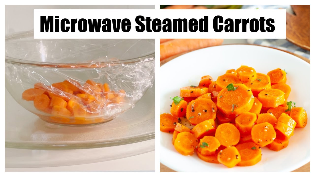 Microwave Carrots / Steamed Carrots