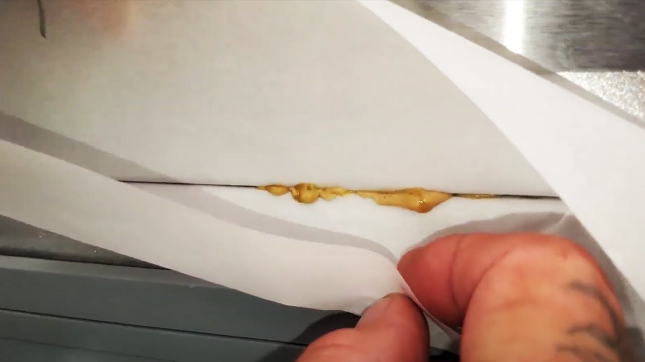 Pressing Some Cannabis Flower Into Rosin.