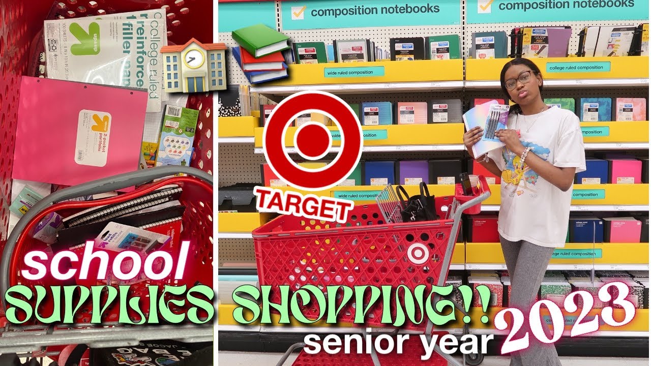 BACK TO SCHOOL SUPPLIES SHOPPING 2023!