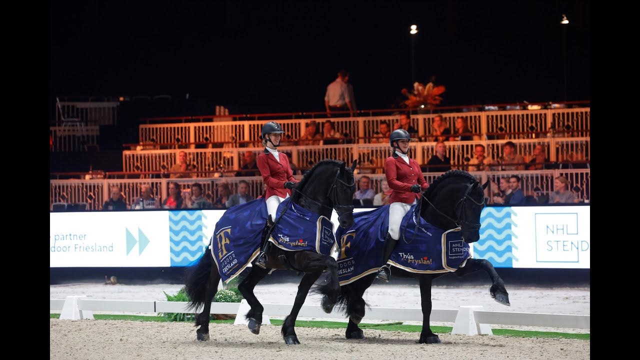 Stal Okkema wins Pas de Deux - Indoor Friesland
