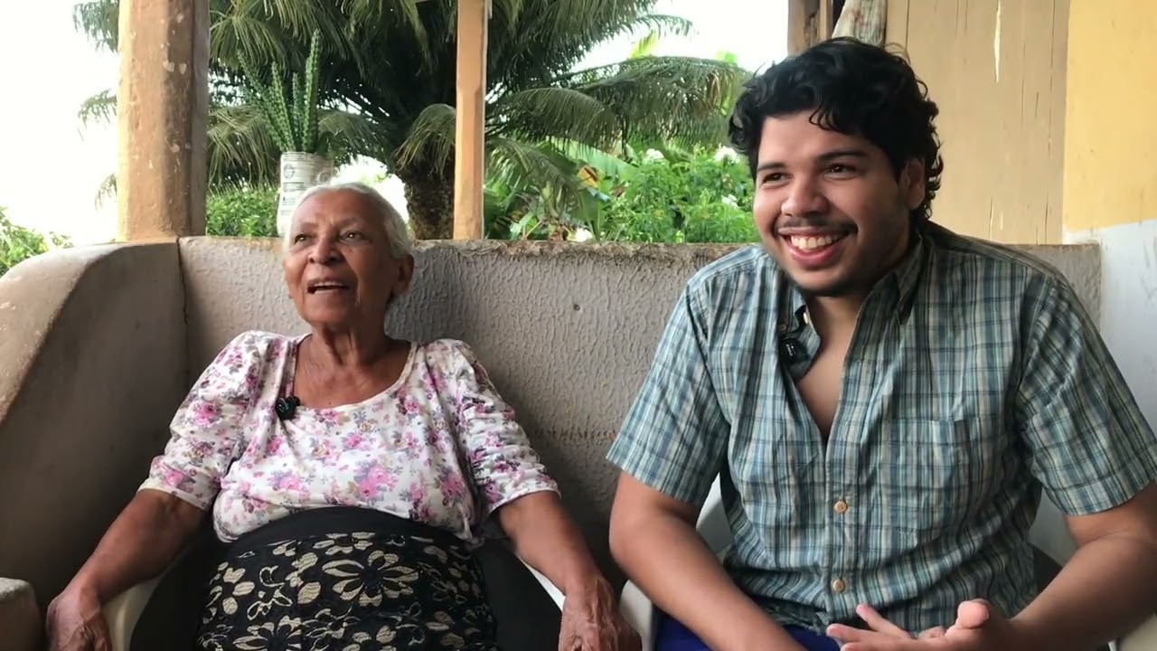 Entrevistando vovó Minininha