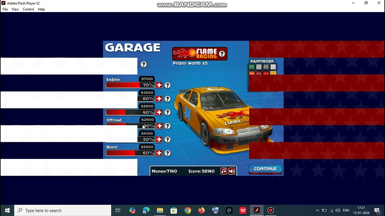 American Racing Gameplay 13/01/2026