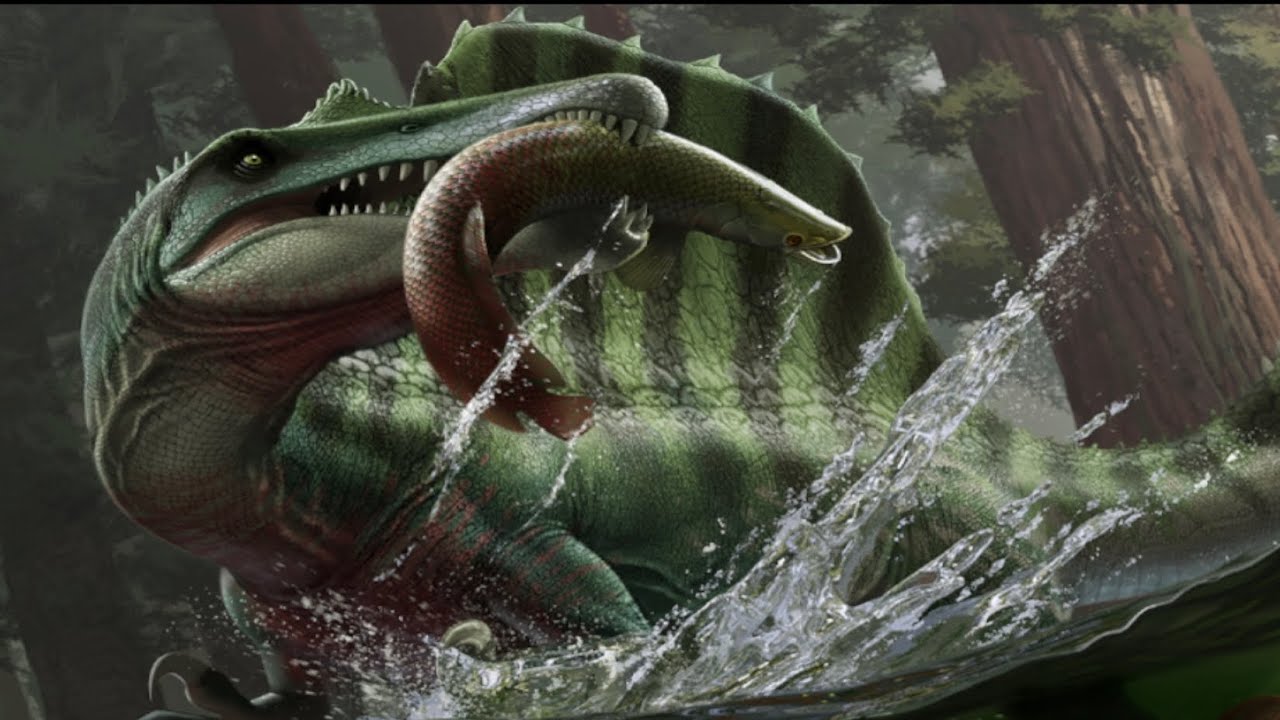Path of Titans mobile group fight ln gondwa-spinosaurus #path of titans 