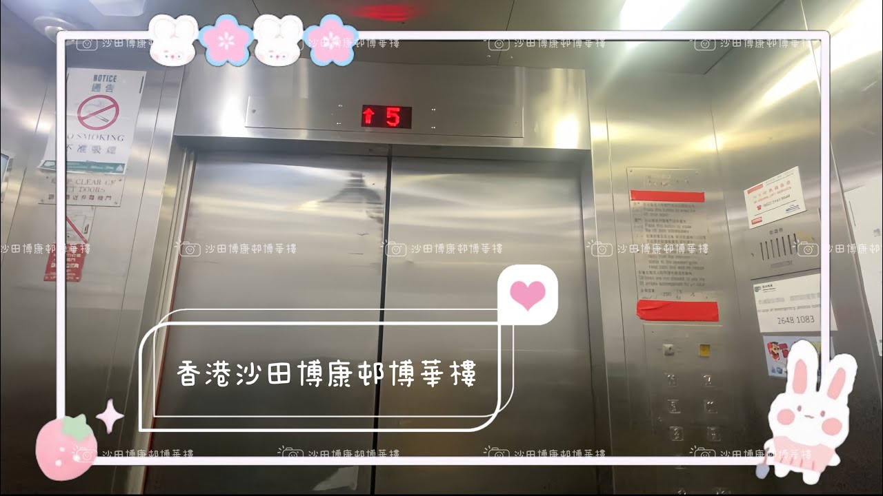 香港沙田博康邨博華樓快高靈升降機