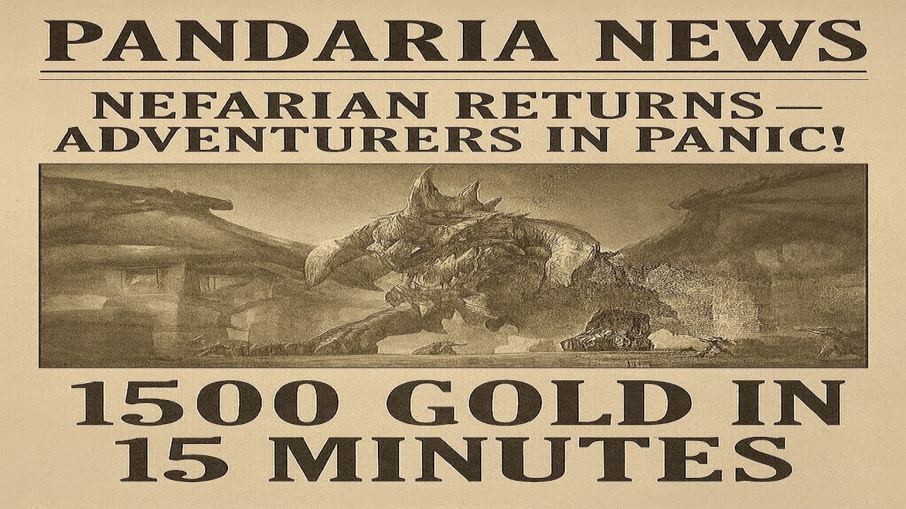 Easiest Gold Farm in MoP Classic? Blackwing Lair Run
