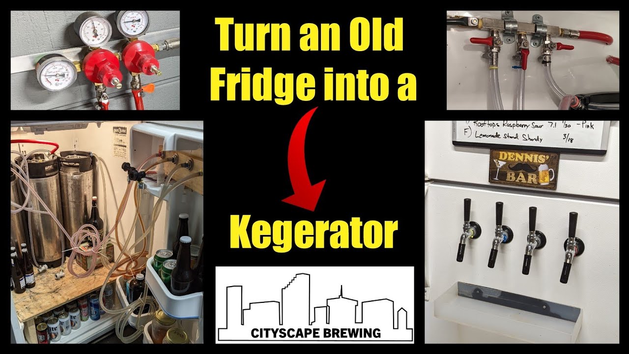 Turn Your Old Fridge into a Kegerator - How I built mine!