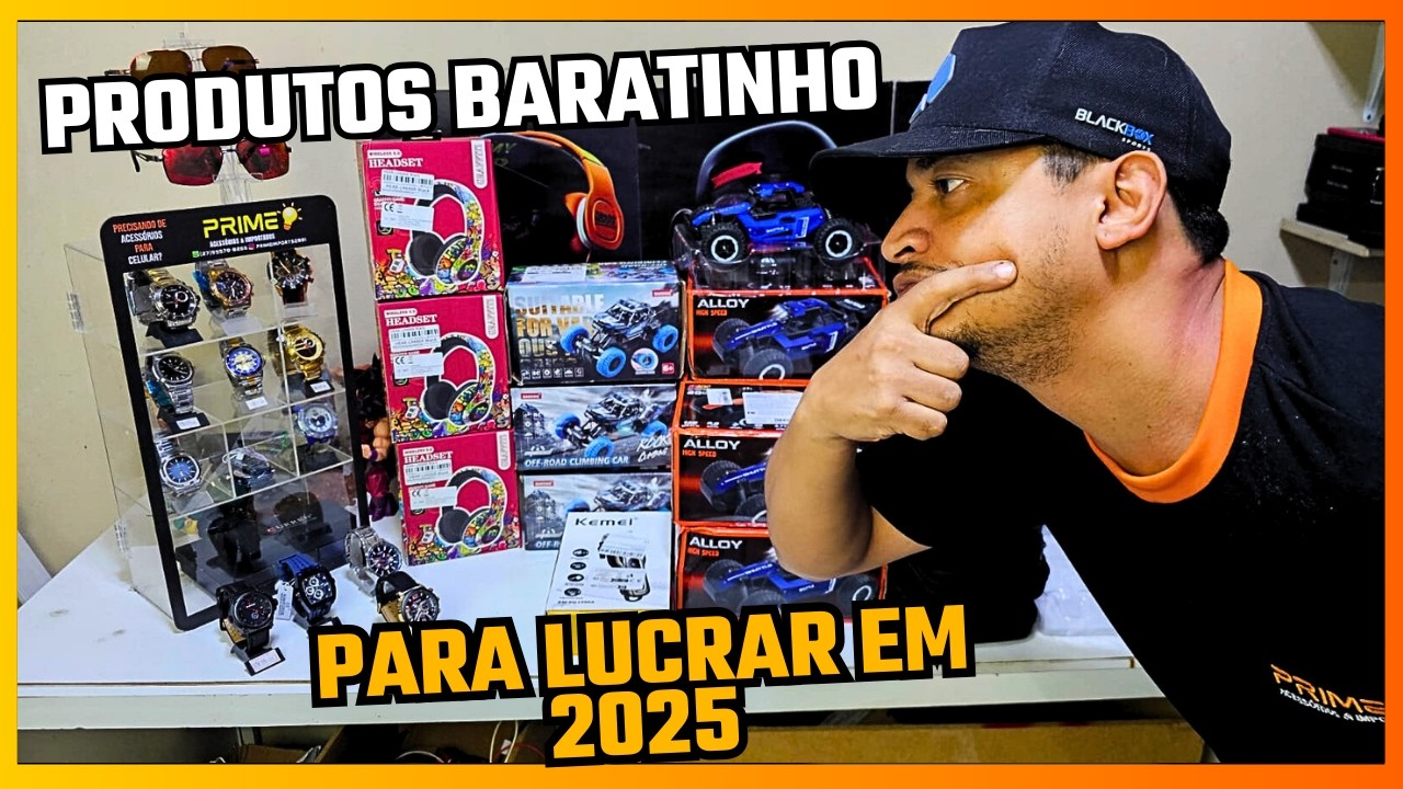 UNBOXING de Produtos Importados: Ser&aacute; que Vale a Pena Revender em 2025?