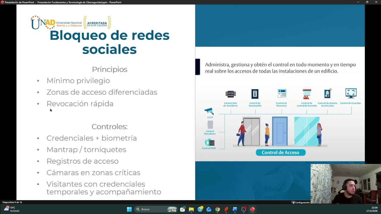 Sustentación Fundamentos y terminología de Ciberseguridad