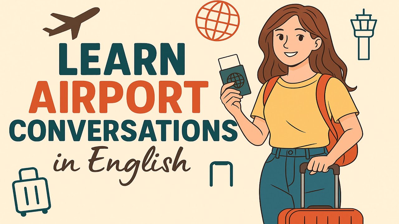 Learn Airport Conversations in English | Travel Confidence for Beginners | English Podcast
