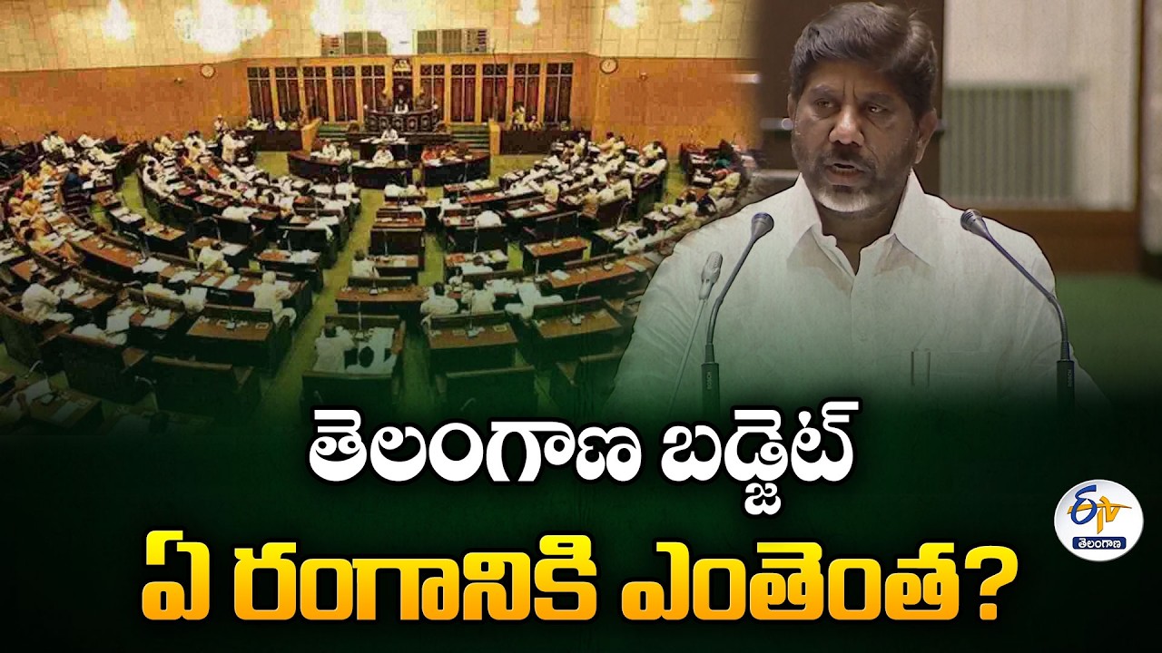Telangana Budget 2026–27 | Which Sector Gets How Much?