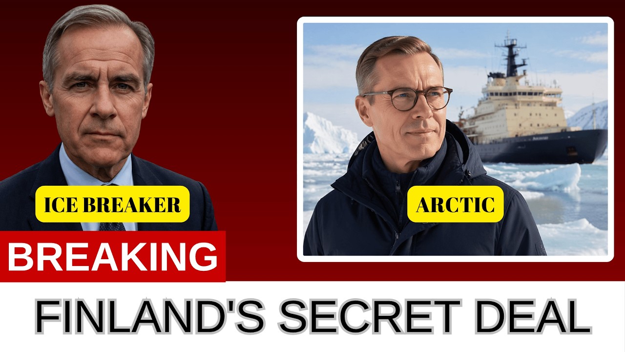 BREAKING: Finland's President Flies to Ottawa for the First Time &mdash; What Carney Offered Him?