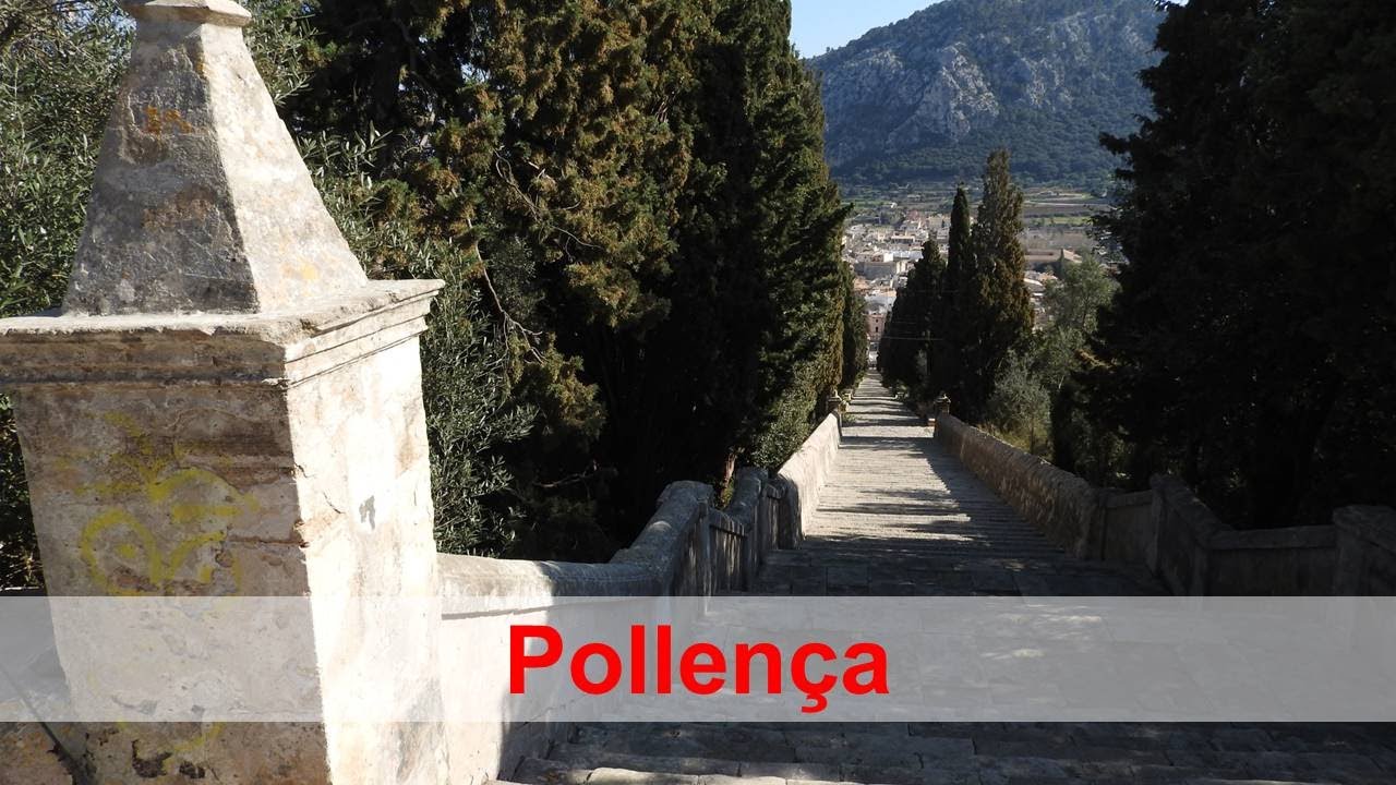 Mallorca: Pollenca - die Treppe zum Calvarienberg als beste Sehenswürdigkeit