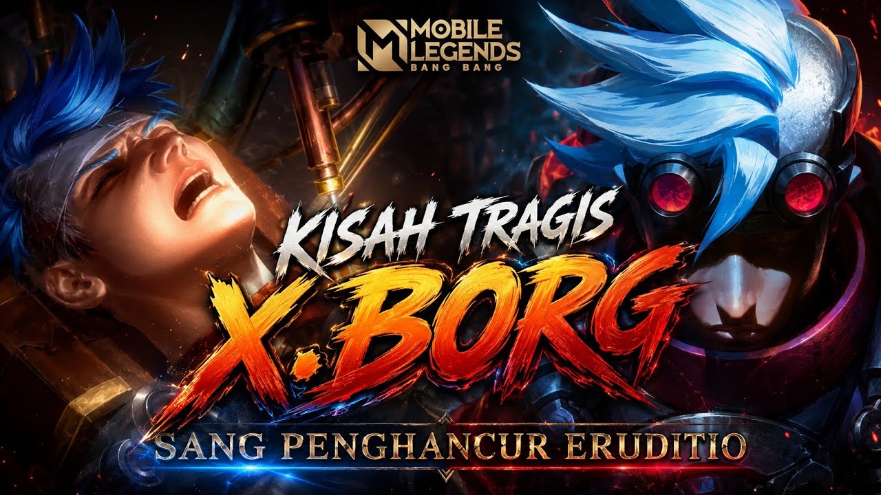 Kisah X BORG Hero Mobile Legend || Di Paksa Jadi Mesin Sampai Jadi Penghancur Eruditio